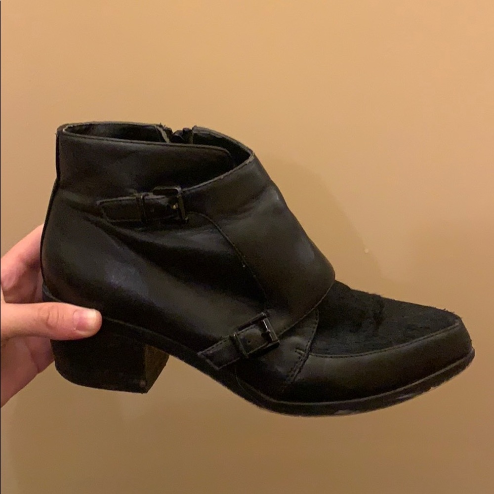 Black boots